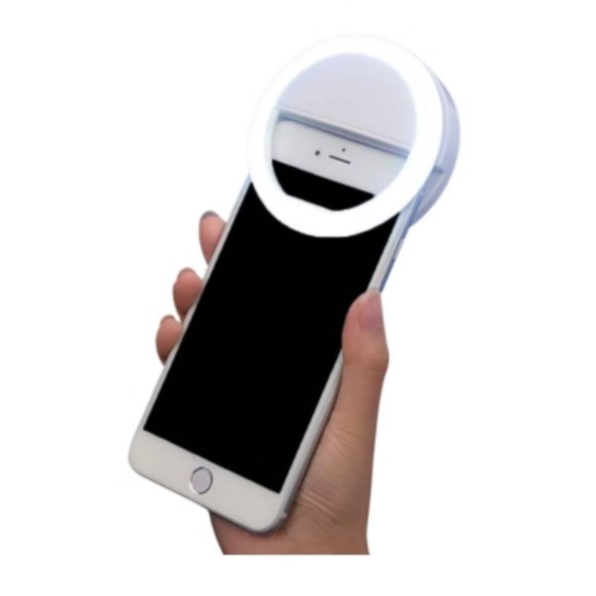 GENERICO - Aro Luz Led Celular Selfie Anillo 3 Modos Iluminación Usb