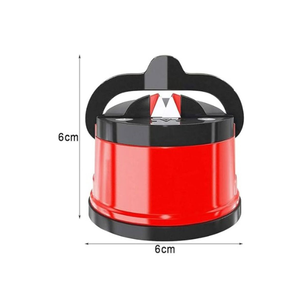 GENERICO - Mini Afilador Cuchillos Ventosa Antideslizante