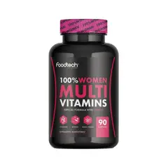 FOODTECH - 100% Women Multivitamins 90 capsulas