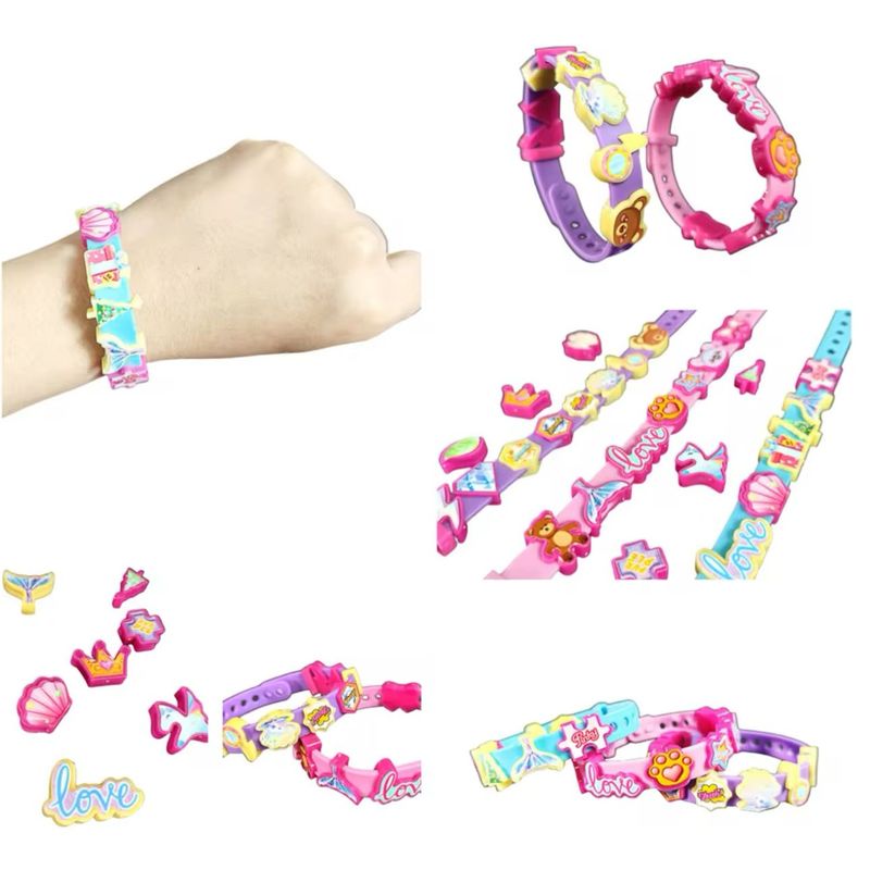 GENERICO - Set Infantil Pulseras Con Mensaje