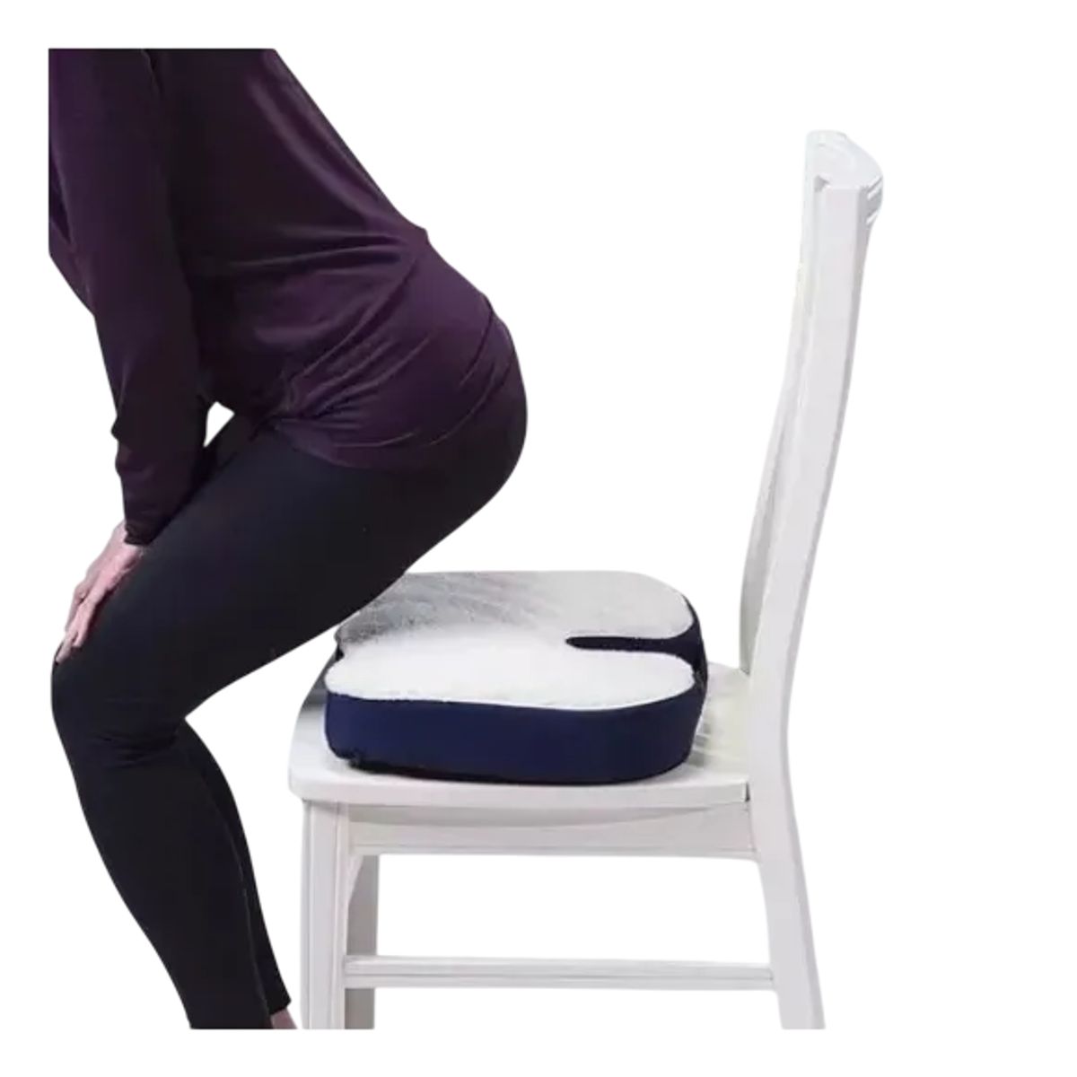 GENERICO - Cojín Asiento De Coche Ergonómico Ortopédico Silla