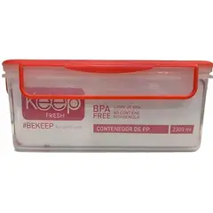 KEEP - HERMETICO PP 2300 ML RECTANGULAR
