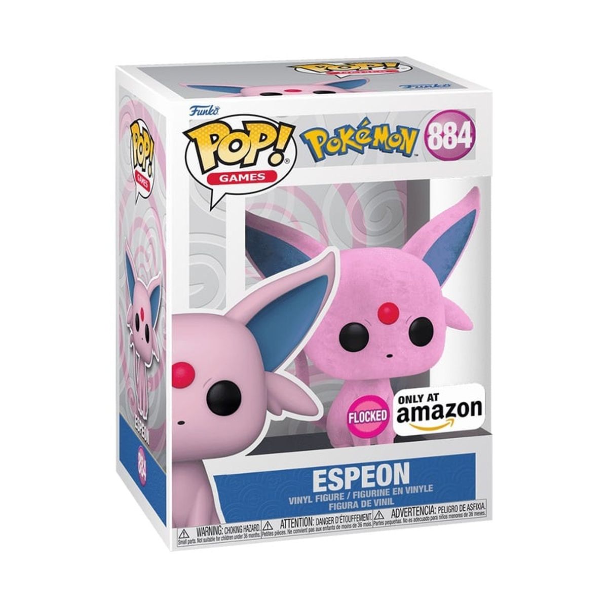 FUNKO - Funko Pop Pokemon Espeon Flocked 884