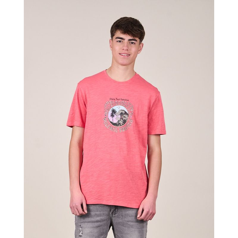 POLEMIC - Polera tipo bambu procesada VV1360  - Polemic 