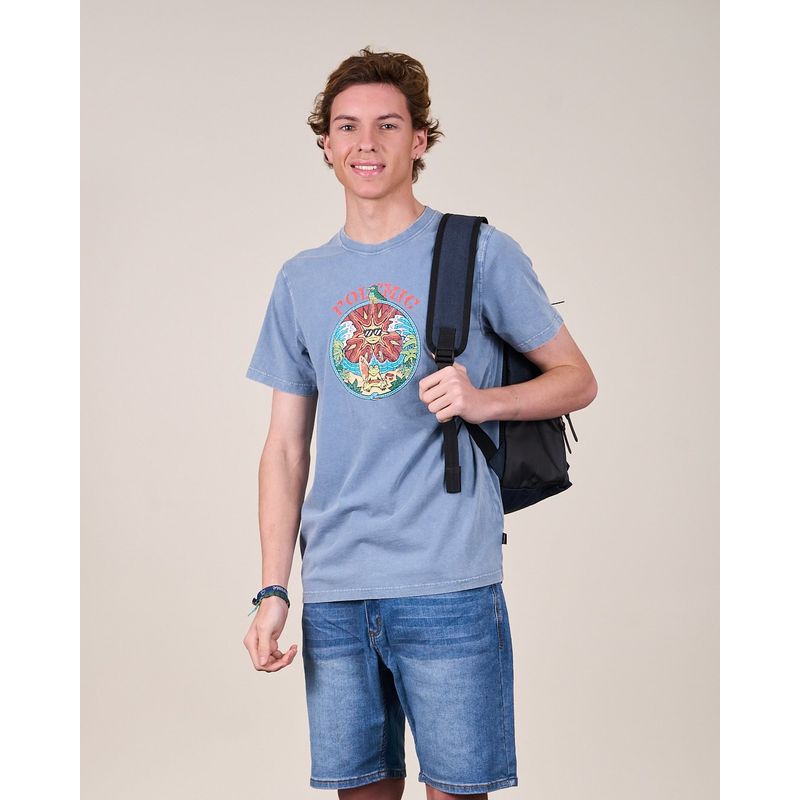 POLEMIC - Polera procesada manga corta VV1355  - Polemic _.