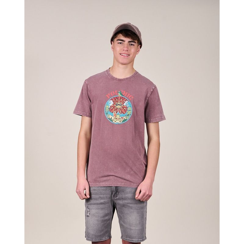 POLEMIC - Polera procesada manga corta VV1355  - Polemic _.