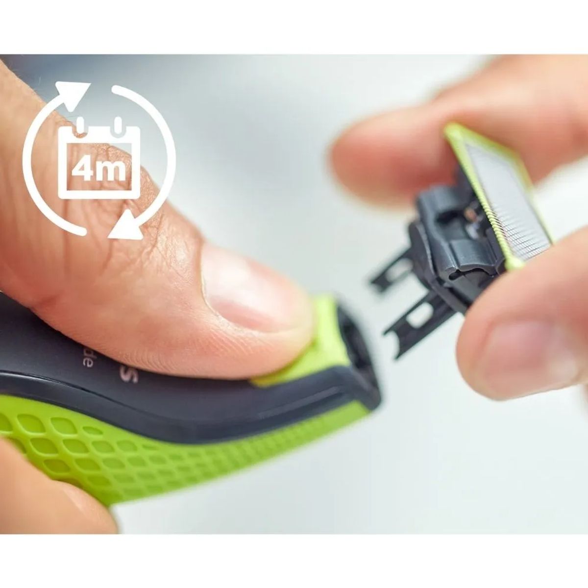 PHILIPS - Cuchilla De Recambio Philips Oneblade QP610 50  Cara Cuerpo