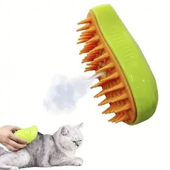 GENERICO - Cepillo a vapor para gatos y perros