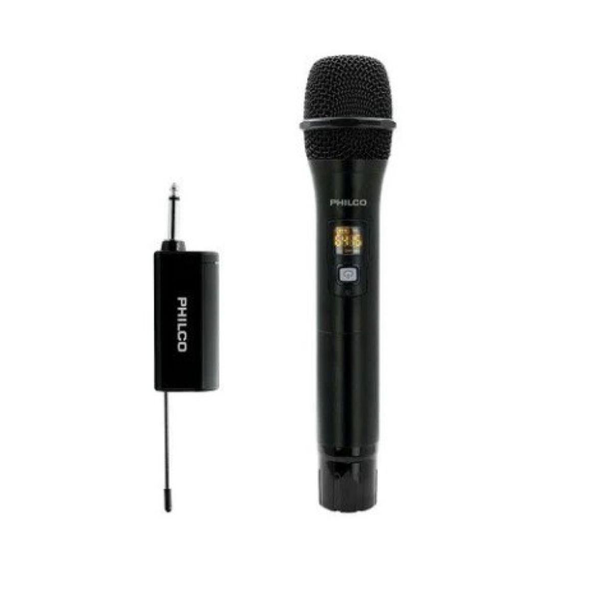 PHILCO - Micrófono Inalámbrico UHF Philco WM311 Hasta 50Mts