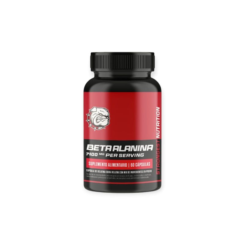 STRONG - BETA ALANINA 1400MG 60 CAPSULAS - STRONGEST