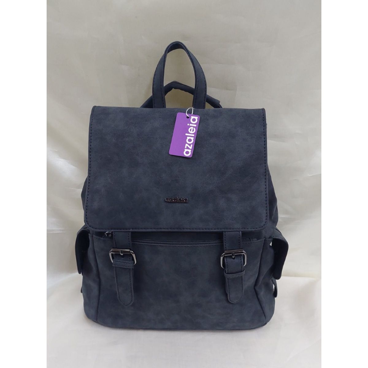 GENERICO - MOCHILA CARTERA MUJER ECOCUERO COLOR NEGRO MODELO SIMONE