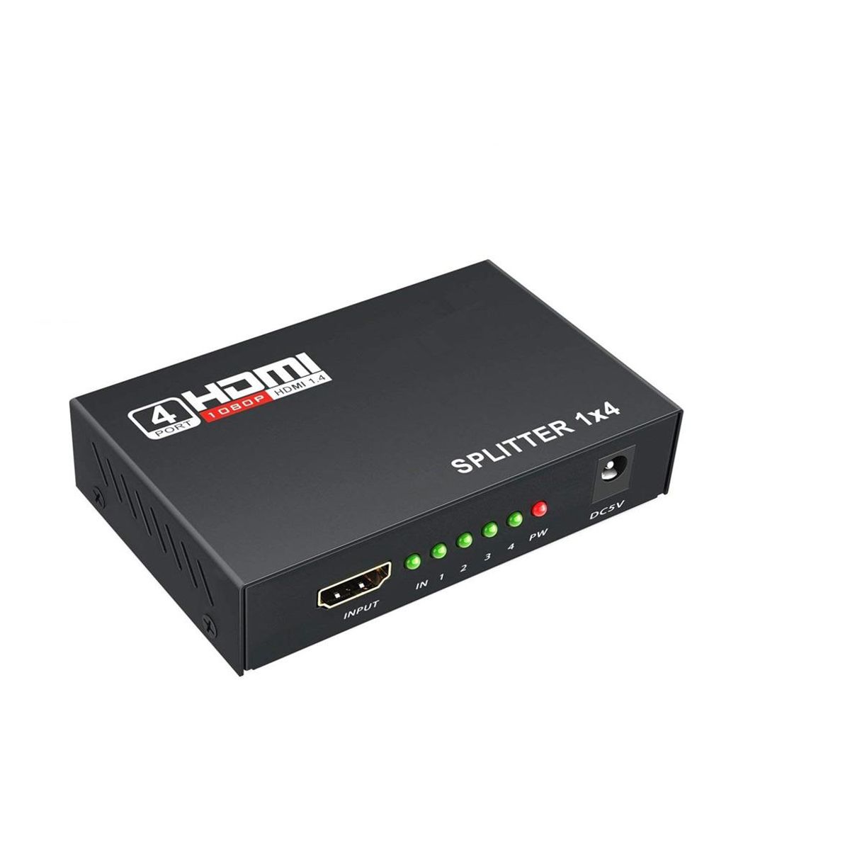 GENERICO - Splitter HDMI 1 Entrada 4 Salidas 1080P 3D Ver1.4