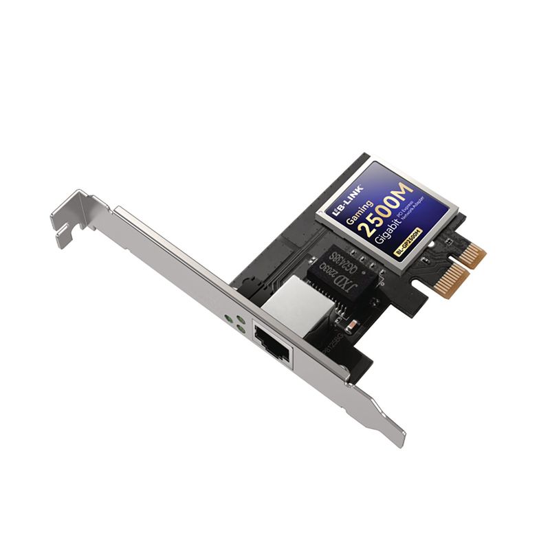 GENERICO - Adaptador PCI Express Gigabit Port RED 10 /100 /1000 /2500MBPS