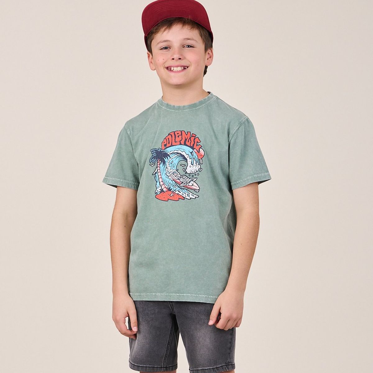 POLEMIC - Polera manga corta VV1159  - Polemic 