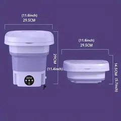 GENERICO - Mini Lavadora Portátil Ideal Ropa Bebé Interior Viaje