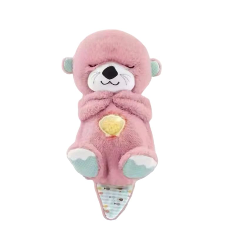 GENERICO - Peluche Nutria Compañero De Bebes Para Dormir ROSA
