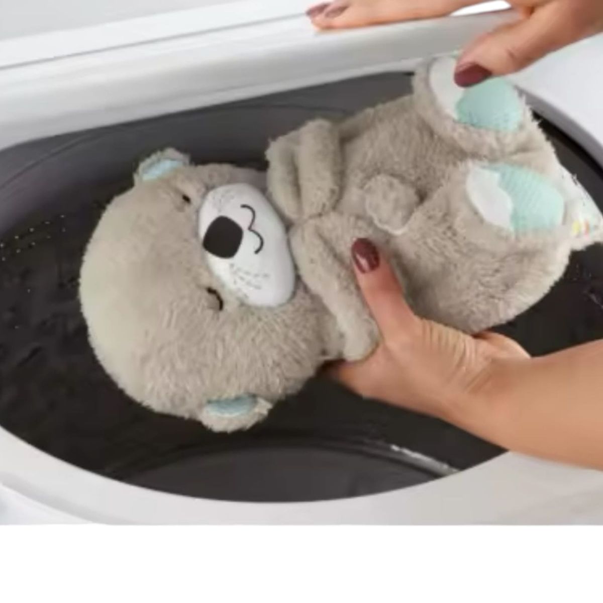 GENERICO - Peluche Nutria Compañero De Bebes Para Dormir ROSA