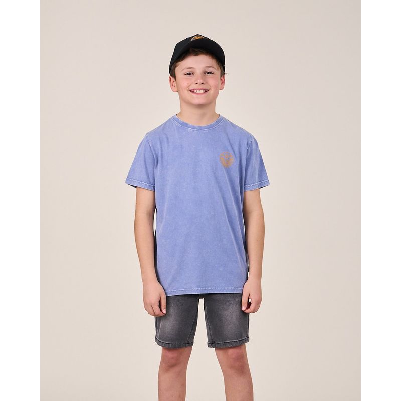 POLEMIC - Polera procesada manga corta VV1156  - Polemic Kids