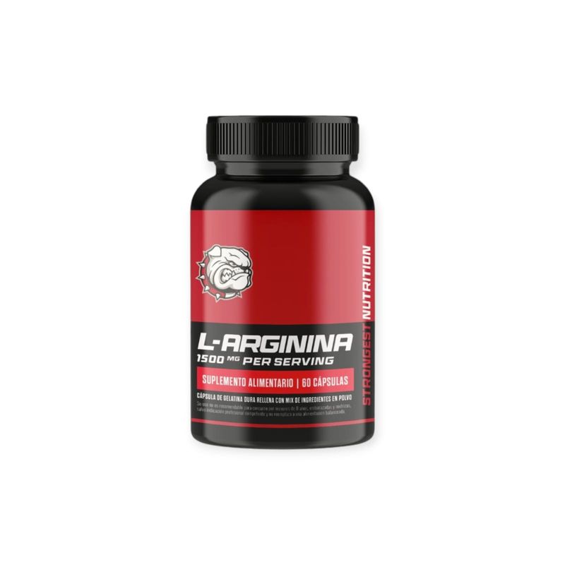 STRONG - L- ARGININA 1500MG 60 CAPSULAS - STRONGEST