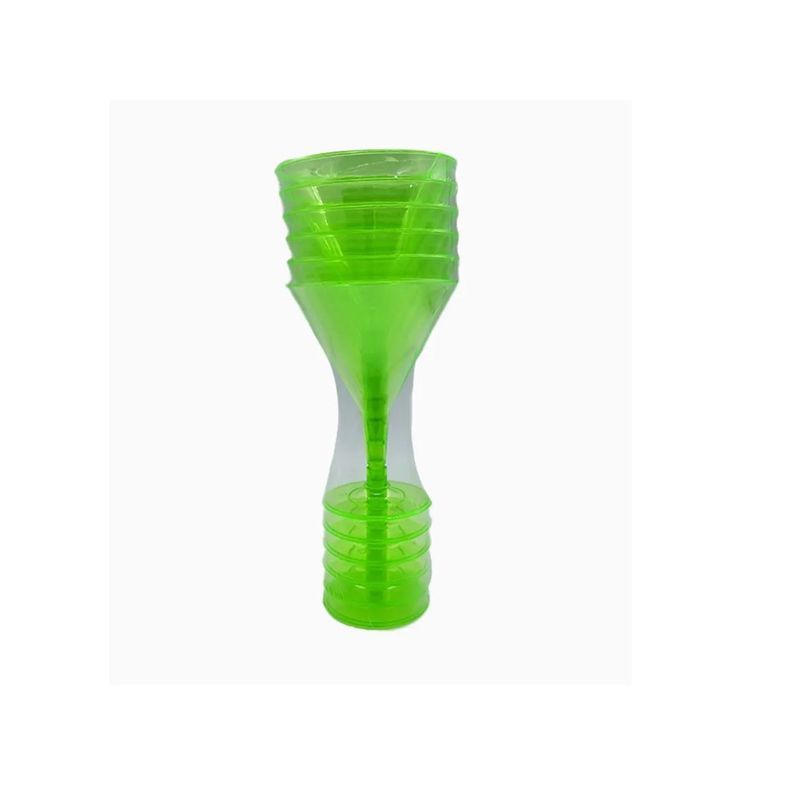 GENERICO - Copa Martini Plástica Color Verde