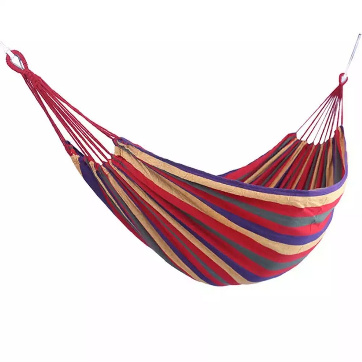 MERCADO CBF - Hamacas Colgantes 100% Algodón de calidad Premium de 2 Plazas Cómodas