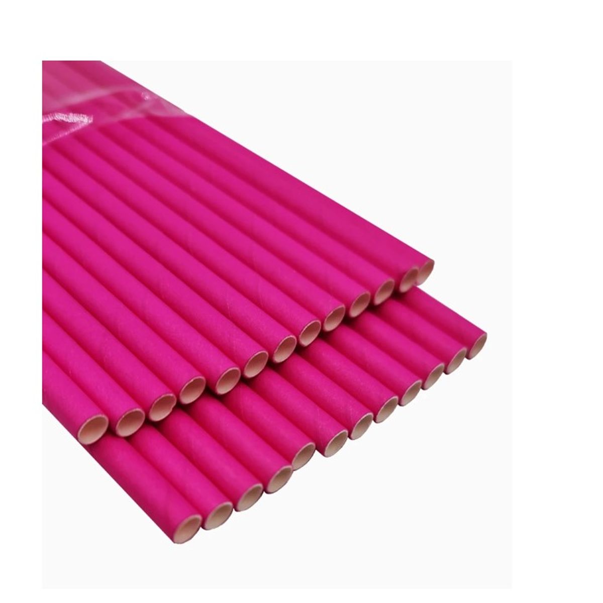 GENERICO - Bombilla para Fiestas 25Pcs Color Fucsia