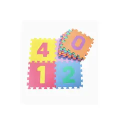 GENERICO - Goma Eva 30x30cm De Numeros Colores Surtidos