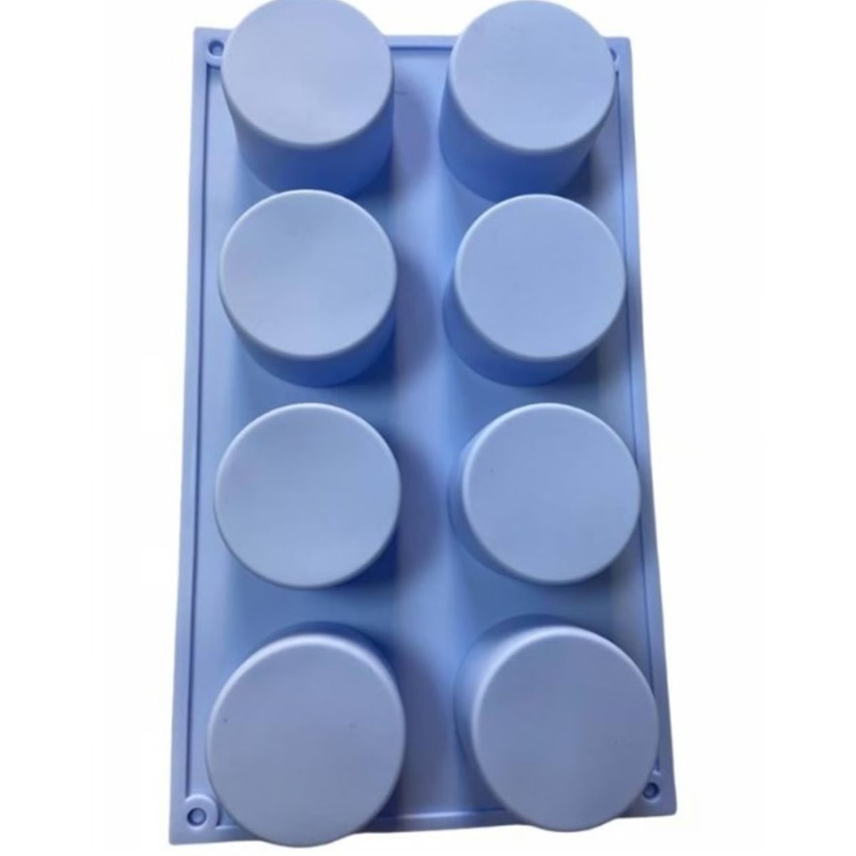 GENERICO - Molde De Silicona Mouse Jabon Moldes Hielo Molde 8 Cavid Redondo.