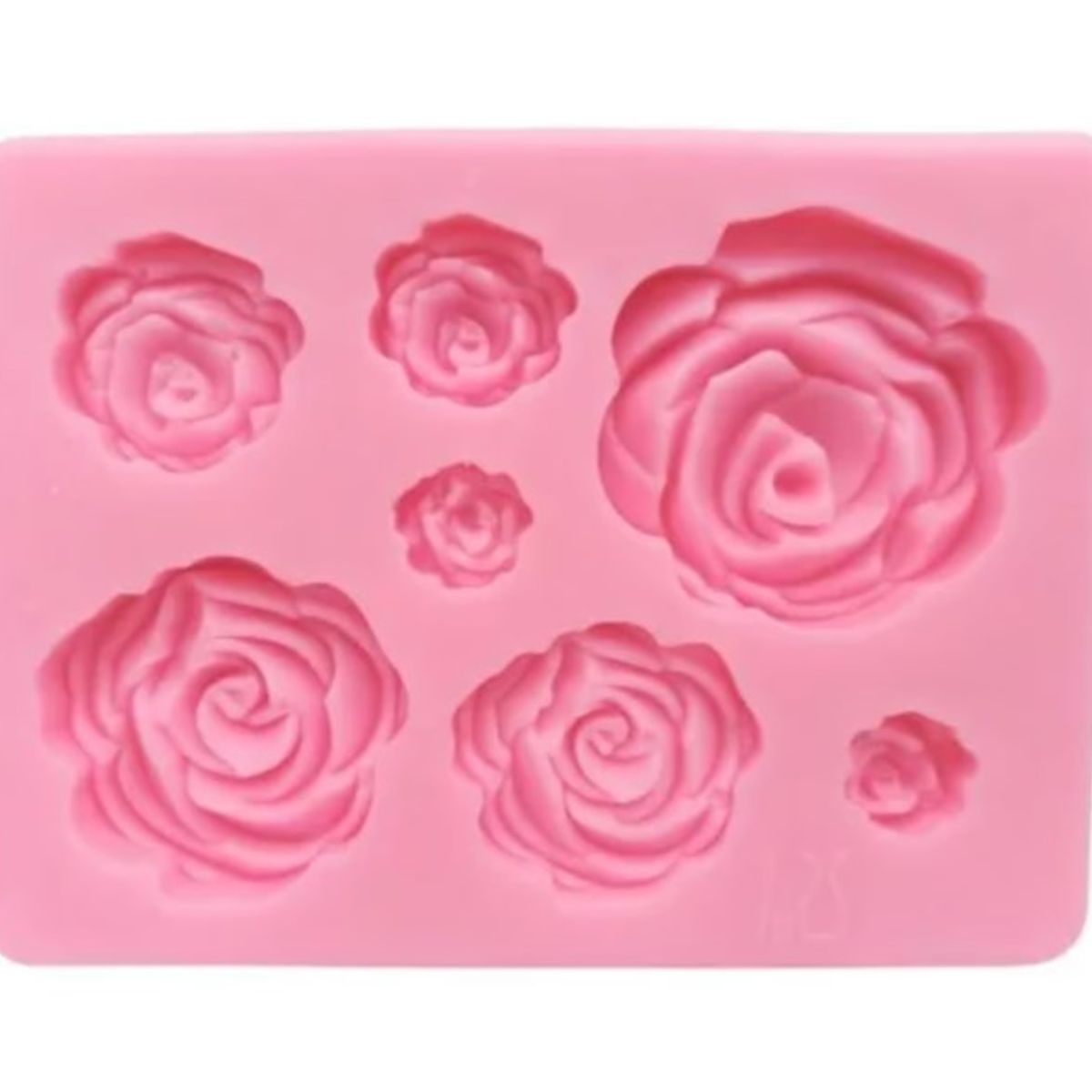 GENERICO - Rosas Para Decorar Pasteles Chocolate Fondant Repostería