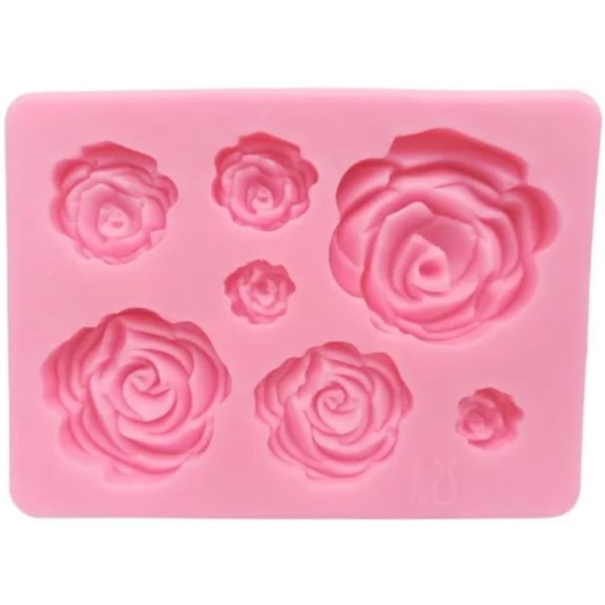 GENERICO - Rosas Para Decorar Pasteles Chocolate Fondant Repostería