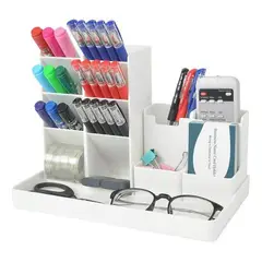 GENERICO - Organizador Escritorio Porta Lapices Plumones Maquillaje