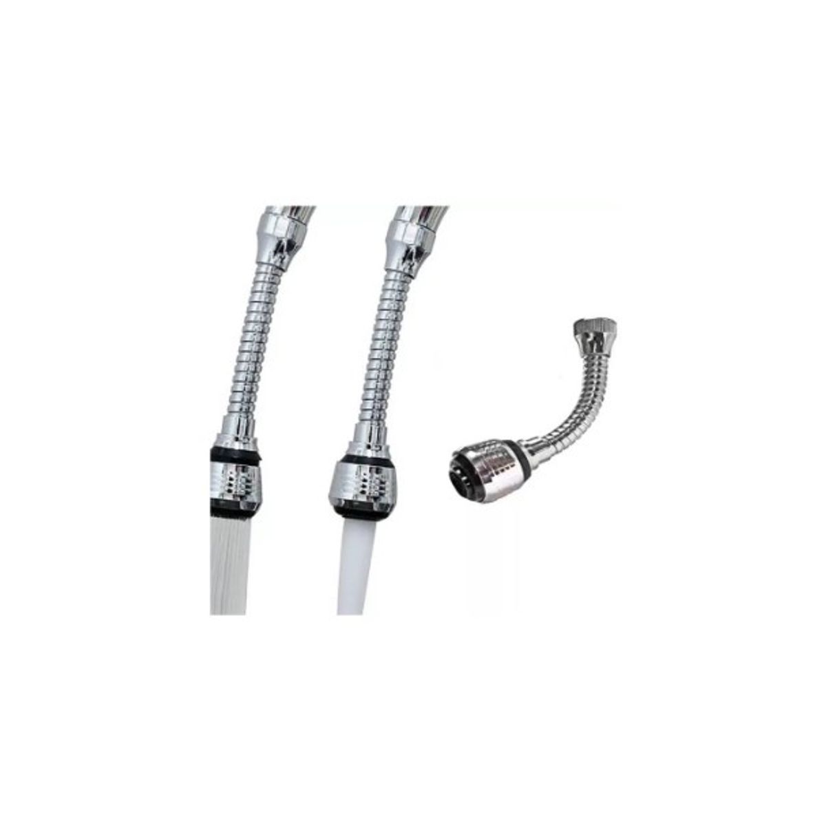GENERICO - Extension Flexible Llave Agua Turbo Flex 360 Cocina Baño