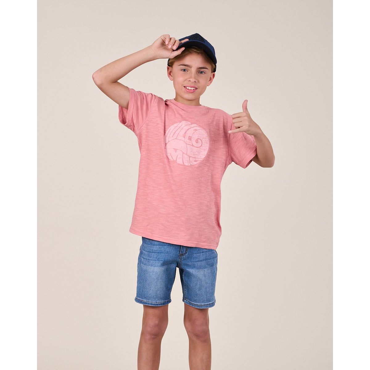 POLEMIC - Polera tipo bambu procesada VV1157- Polemic Kids