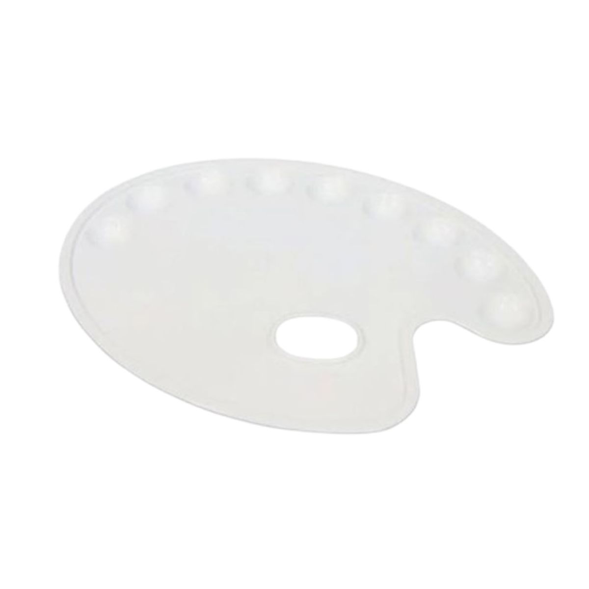 ARTEL - Paleta Mezcladora Plástica Ovalada Artel 9 Espacios