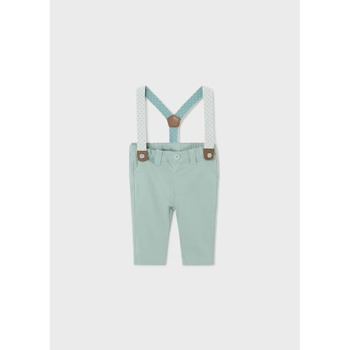 MAYORAL - Pantalón largo tirantes Better Cotton recién nacido