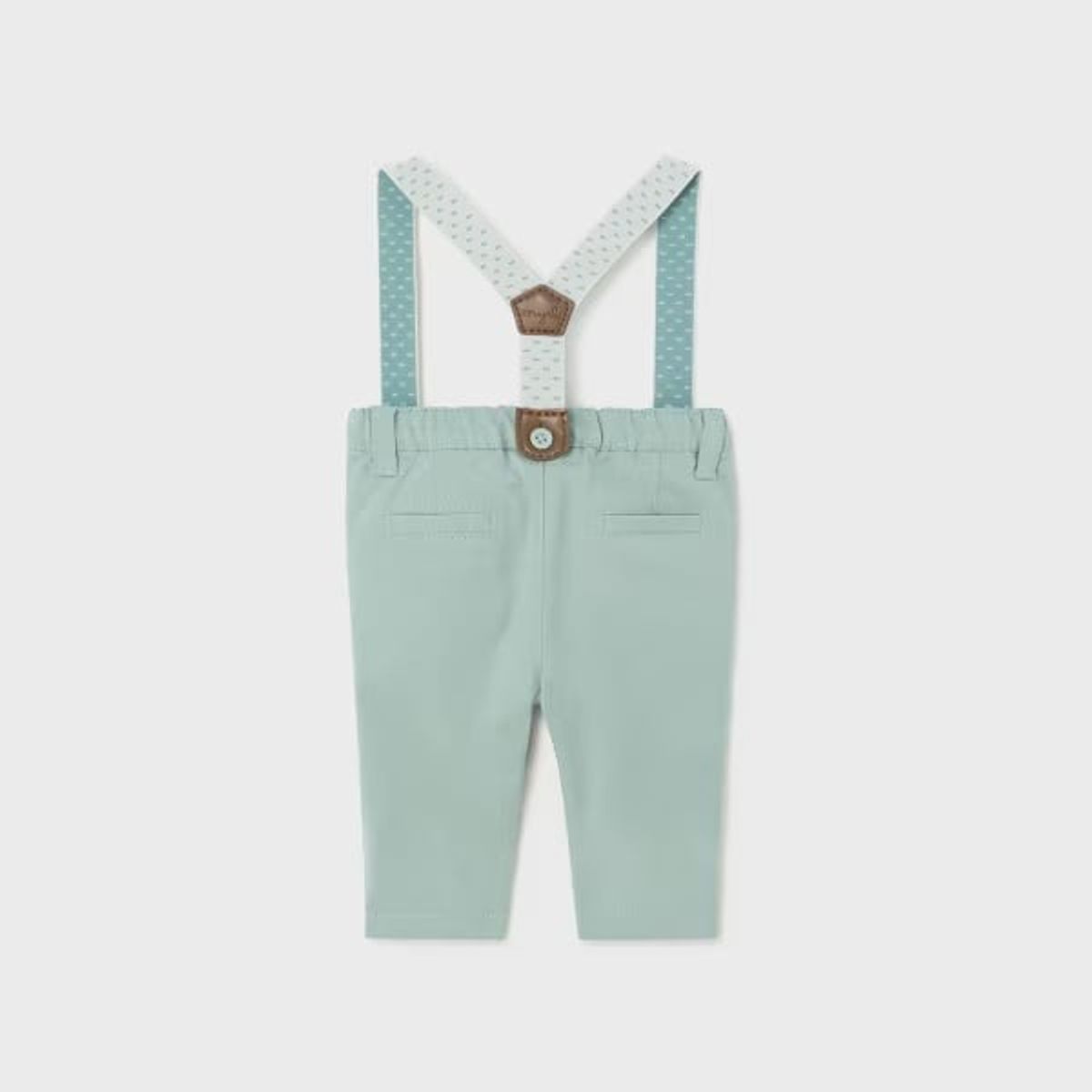 MAYORAL - Pantalón largo tirantes Better Cotton recién nacido