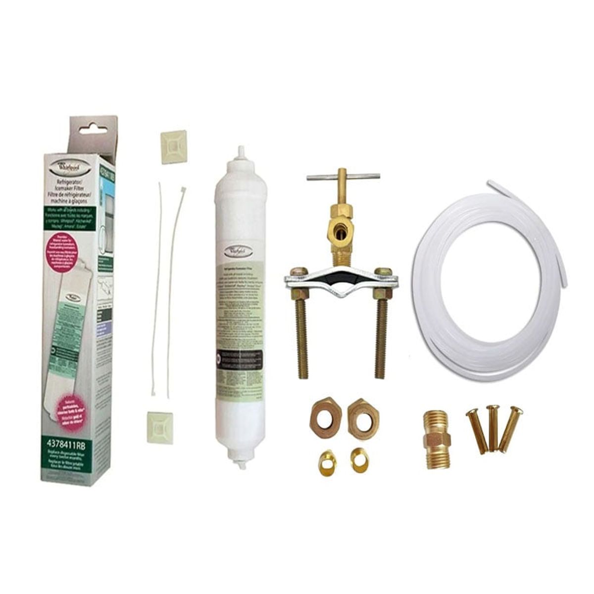 WHIRLPOOL - Filtro Refrigerador Whirlpool + Kit De Instalación