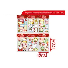 GENERICO - 42 Pegatina Navideña Calcomanías Stickers Regalo