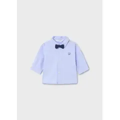 MAYORAL - Camisa con pajarita Better Cotton recién nacido