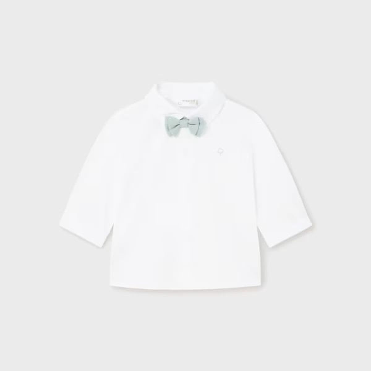MAYORAL - Camisa con pajarita Better Cotton recién nacido