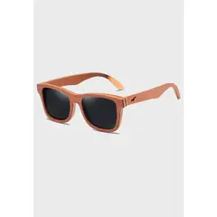 NIBA - Lentes De Sol De Madera Chanquiuque Café