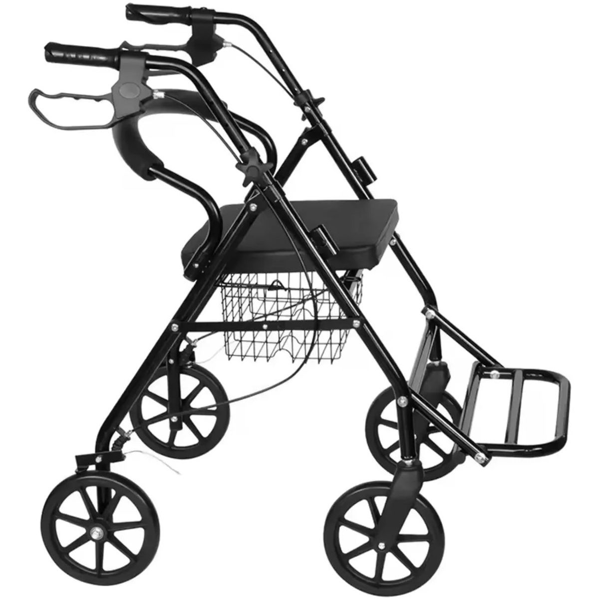 ONEDER - Andador Burrito Ortopedico Con Asiento 4 Ruedas Plegable