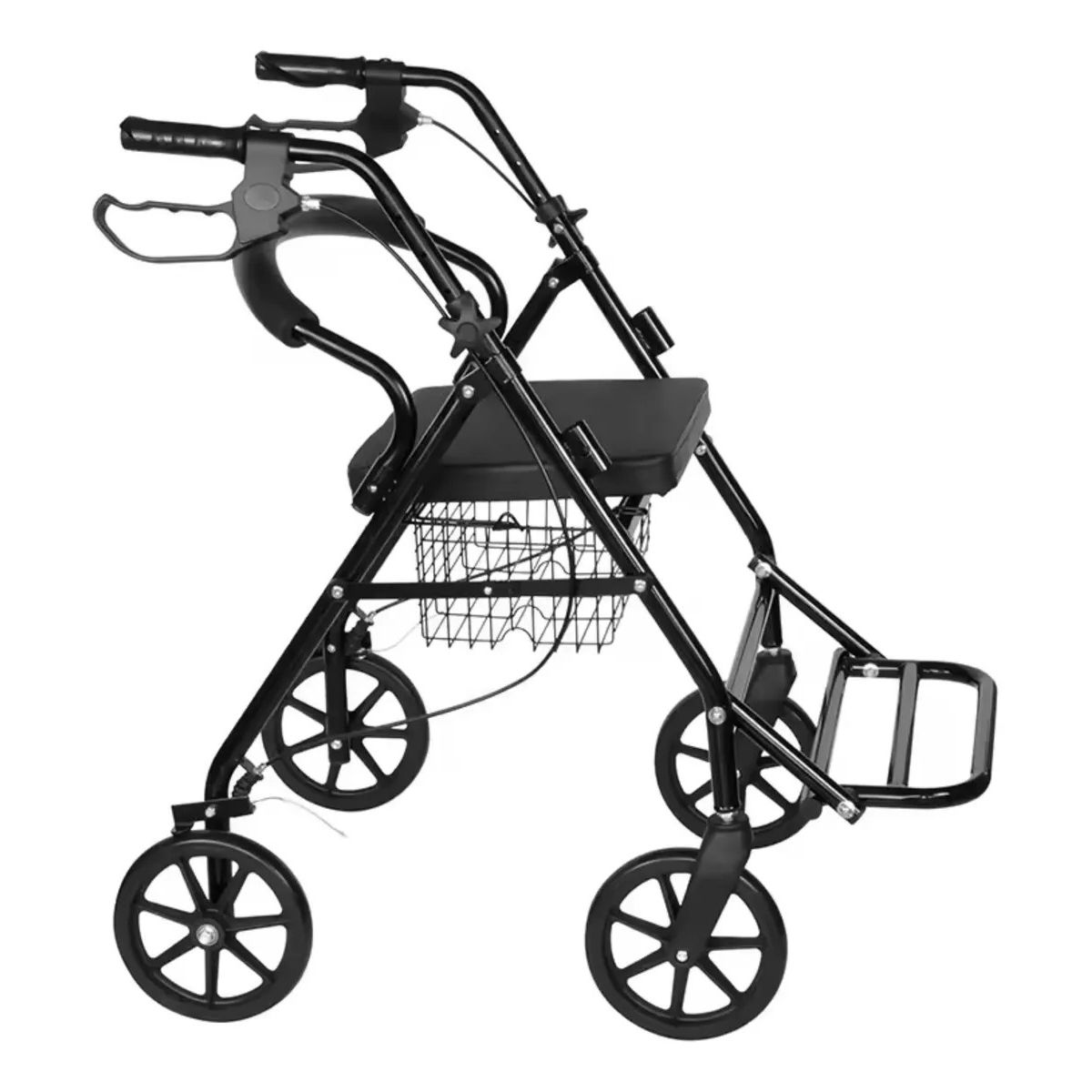 ONEDER - Andador Burrito Ortopedico Con Asiento 4 Ruedas Plegable