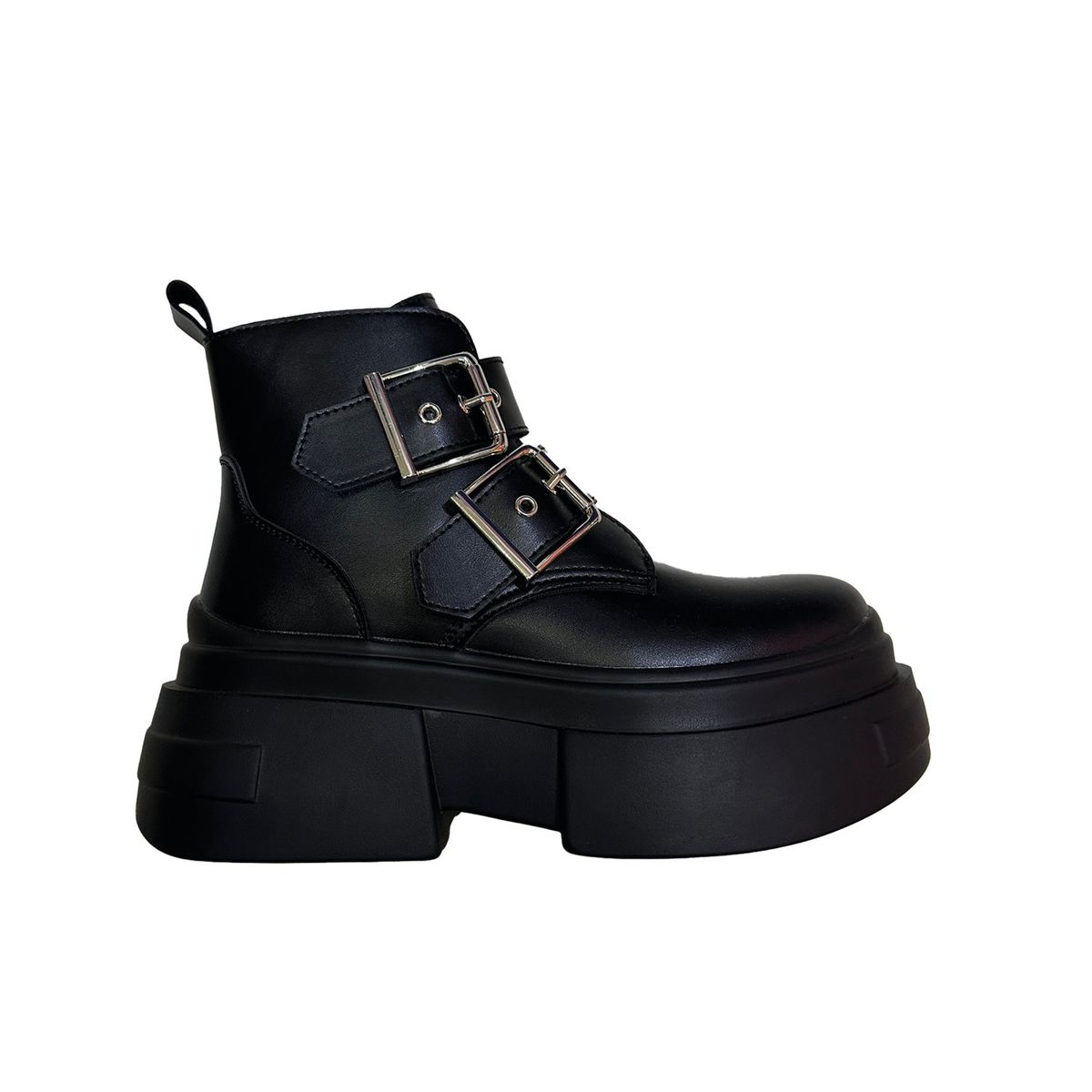 HTL - Botines de Dama Negro Plataforma