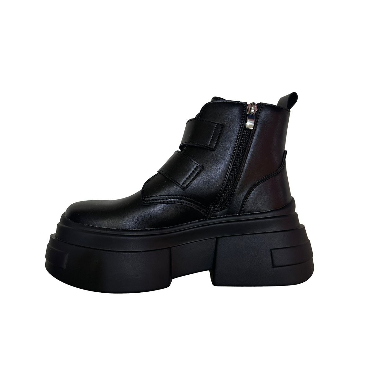 HTL - Botines de Dama Negro Plataforma