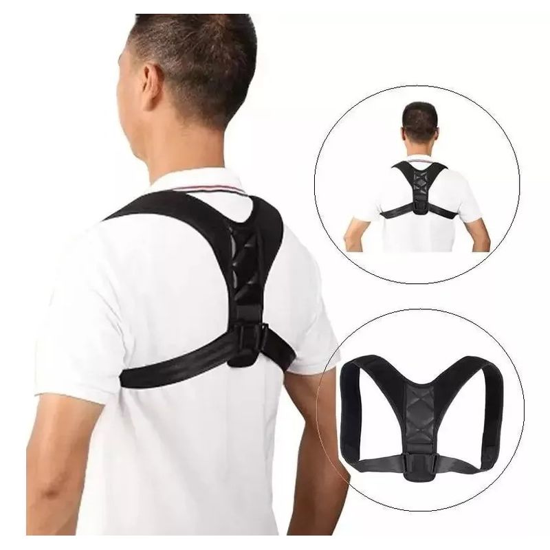 GENERICO - Corrector De Postura Unisex Soporte Para Espalda Clavícula