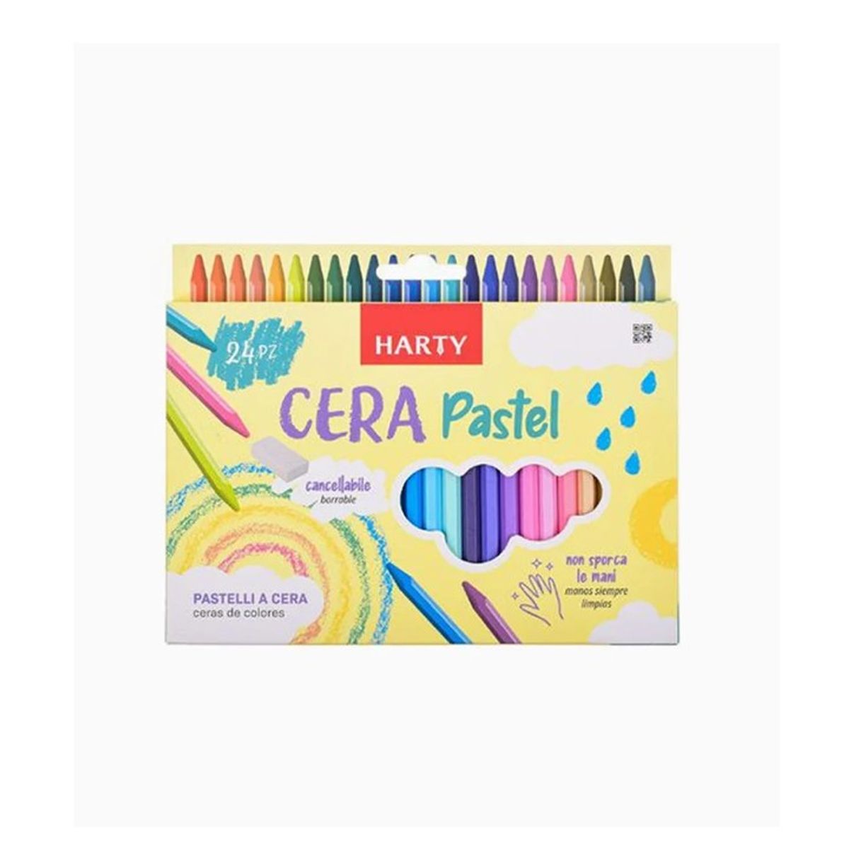 GENERICO - Lápiz Crayón 24 piezas