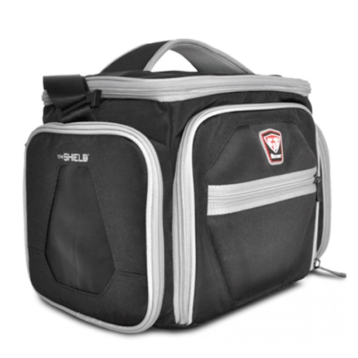 GENERICO - Fitmark The Shield Bolso Lonchera Termica Para Gimnasio Black