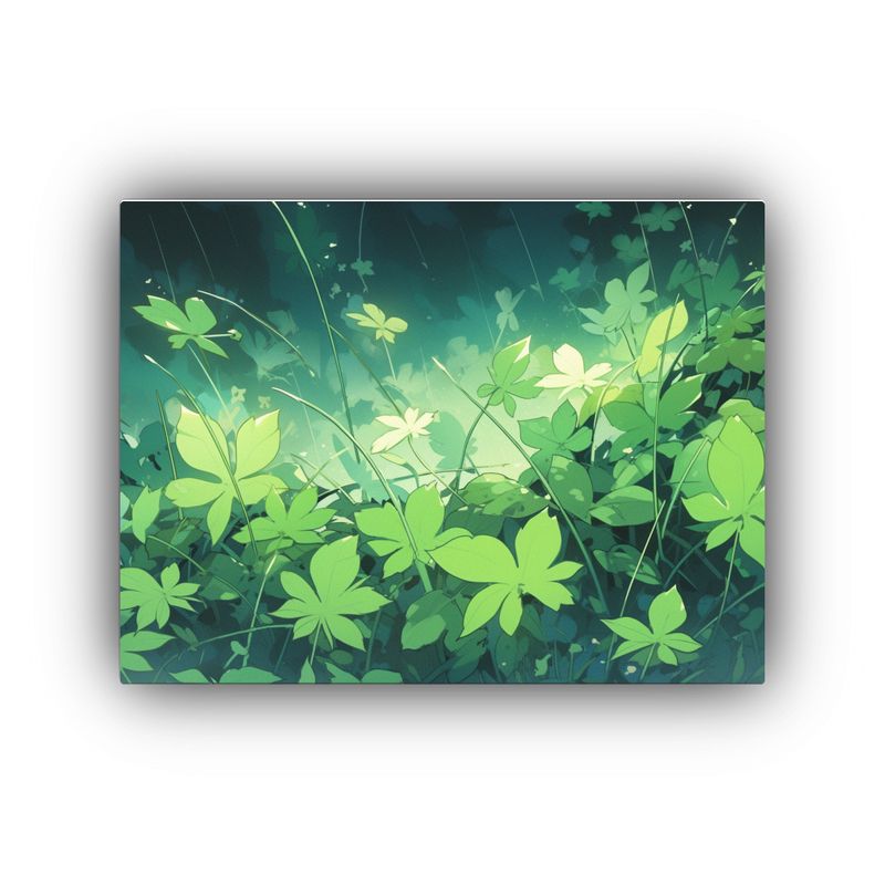 GENERICO - Pinturas Decorativas Neonoir De Alta Calidad En Verde Para E 120x80cm