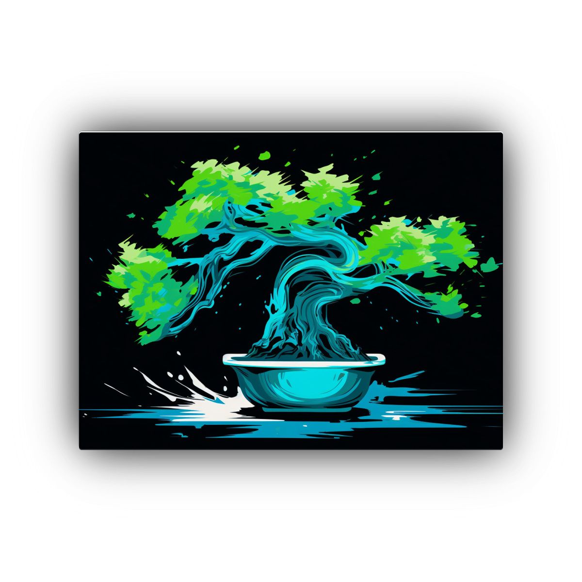 GENERICO - Pinturas De Decoración De Detalles Intrincados De Un árbol 120x80cm